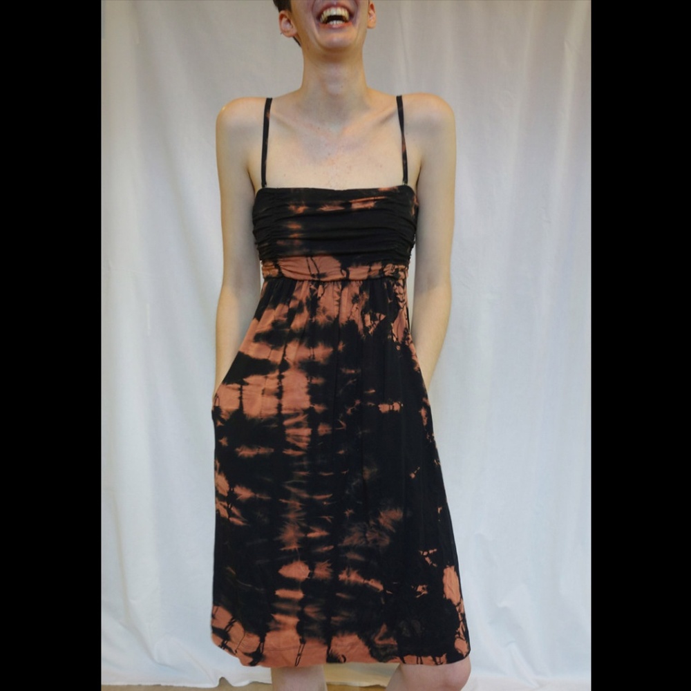 Hand dyed dress!